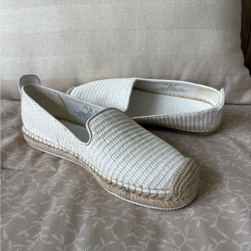 DKNY White Espadrille Flats - Picture 5 of 13